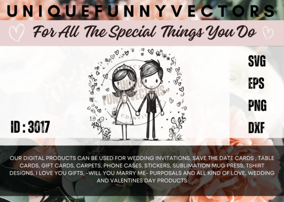 Charming Couple Vectors for Memorable Wedding Designs