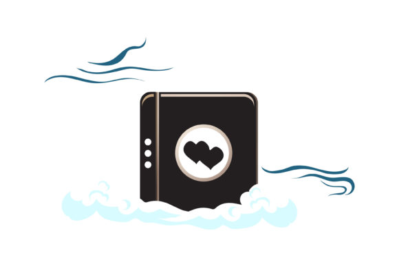 Elegant Wedding Black Icons: A Romantic Design Asset
