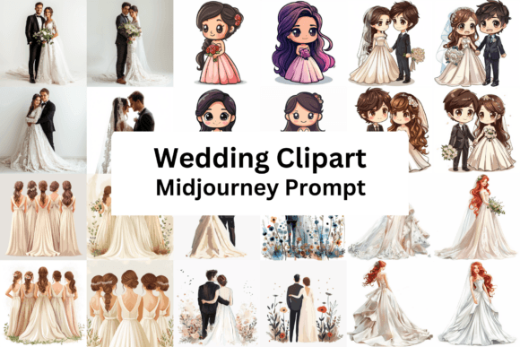 Elegant Wedding Clipart: A Designer's Guide to AI Prompts