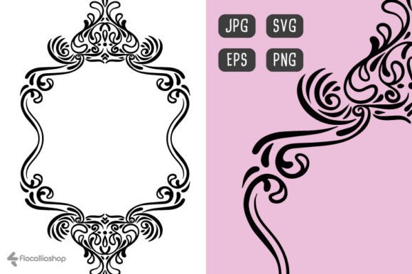 Elevate Your Designs with Wedding Frame #145