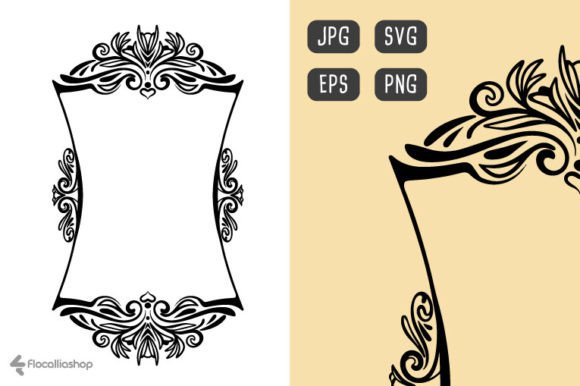 Elevate Your Designs with Wedding Frame #152