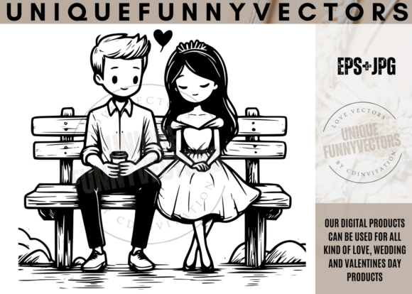 Love Wedding Stick Vectors: SVG & EPS Designs for Visual Storytelling