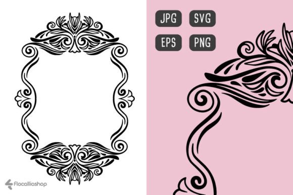 Wedding Frame #106: A Versatile Vector Design Asset