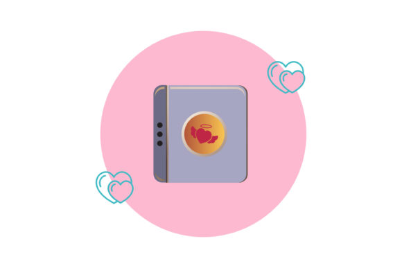 Wedding Love Couple Photo Album: A Design Asset